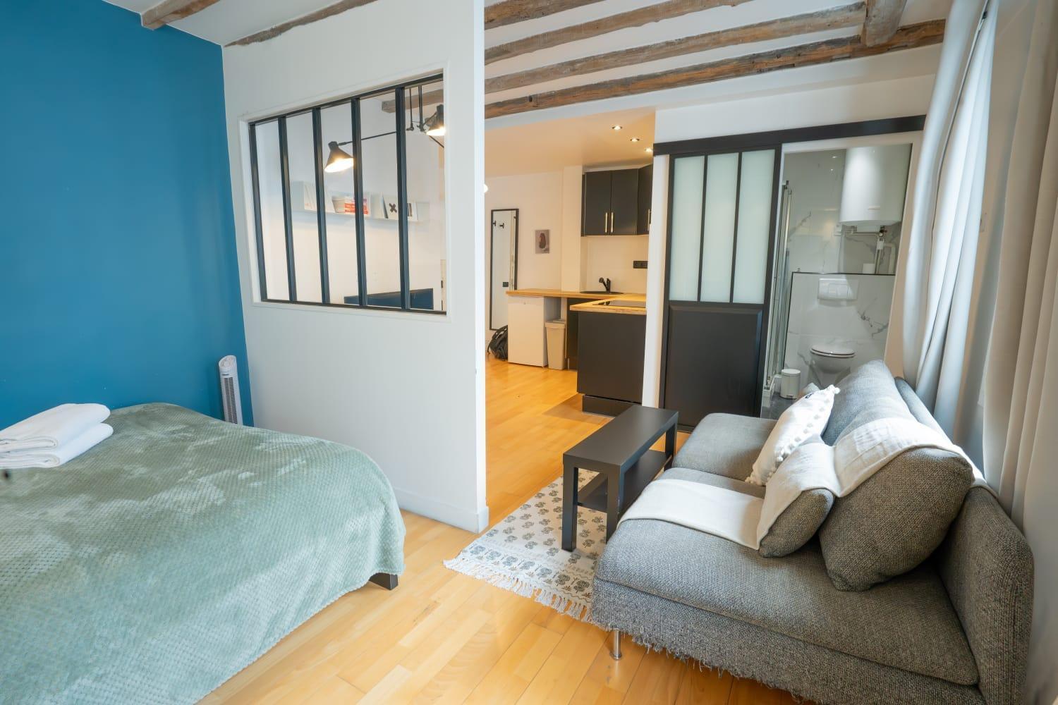 Grand Loft Bien Equipe A 15 - 2p - Flat-guest Apartment