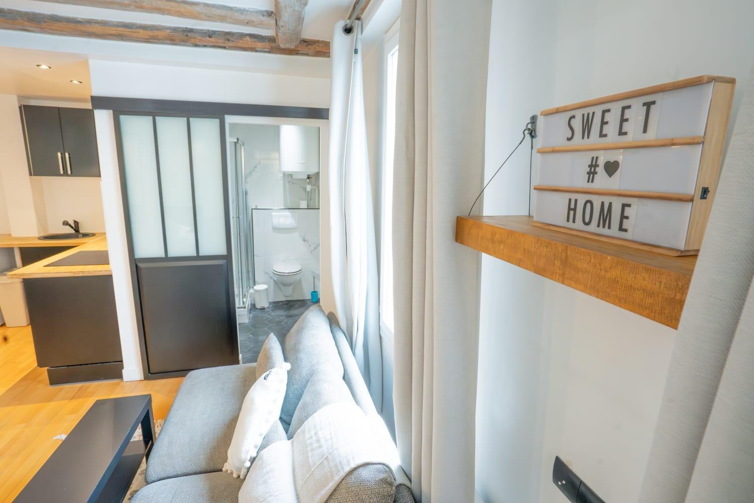 Grand Loft Bien Equipe A 15 - 2p - Flat-guest Apartment Paris