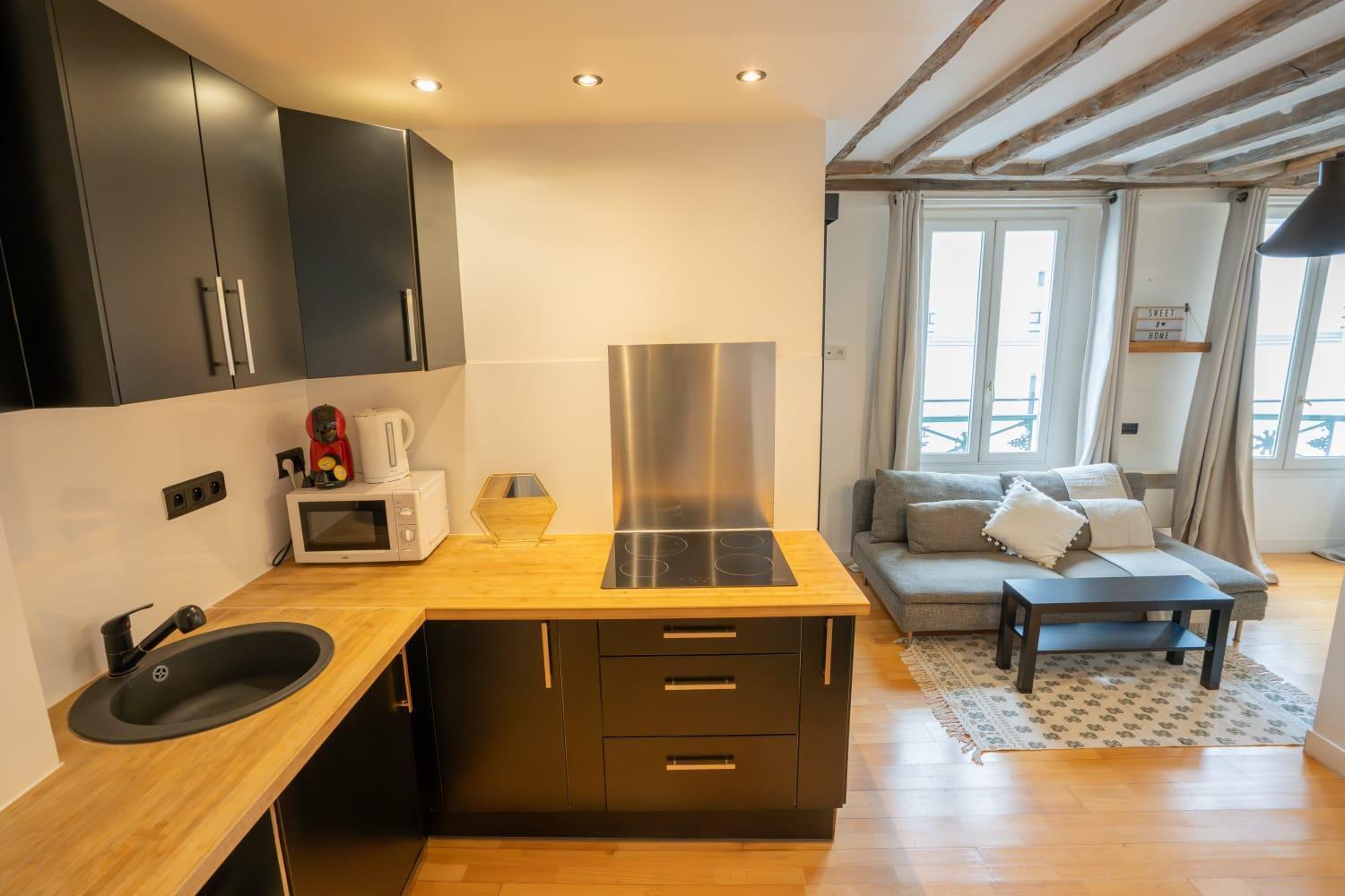 Grand Loft Bien Equipe A 15 - 2p - Flat-guest Apartment *