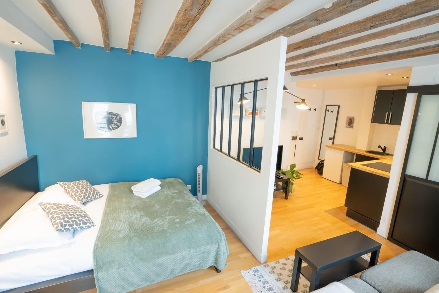 Grand Loft Bien Equipe A 15 - 2p - Flat-guest Apartment *